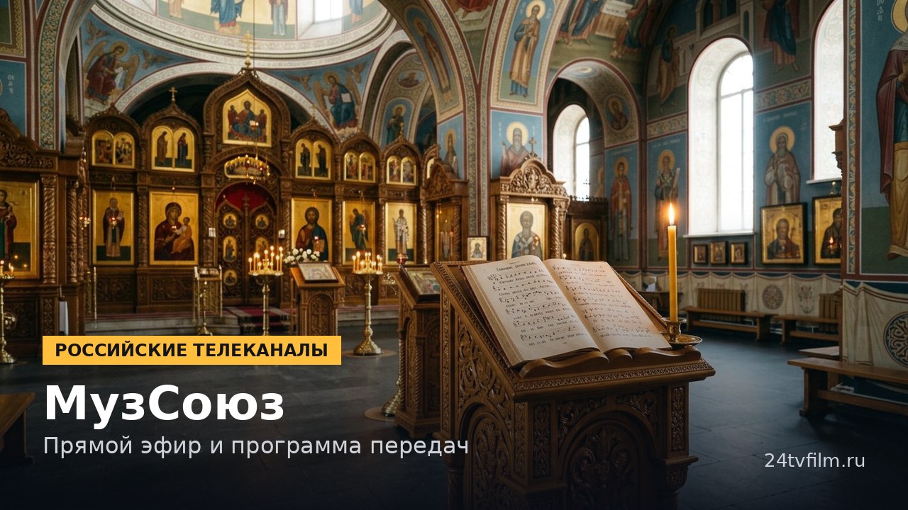 МузСоюз — смотреть онлайн прямой эфир Обложка: МузСоюз — Прямой эфир и программа передач