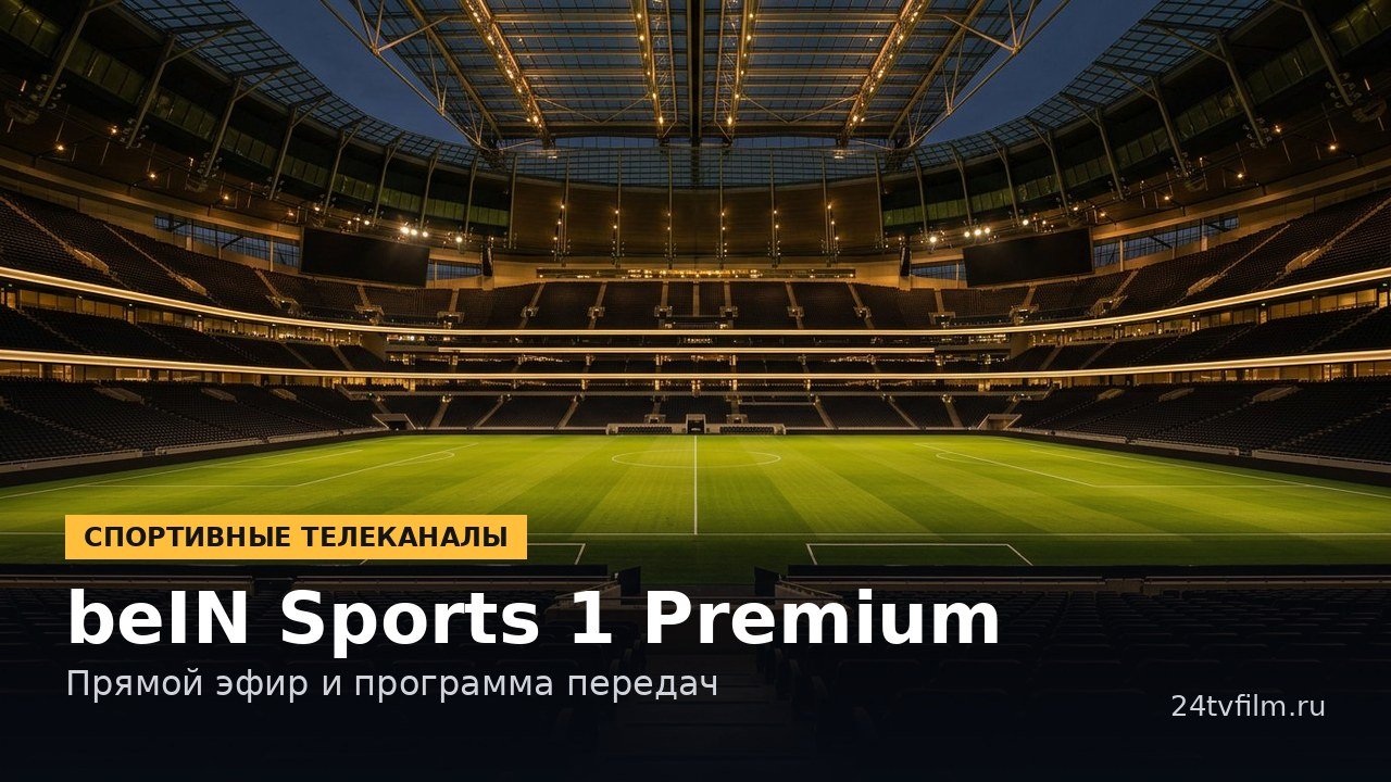Обложка: beIN Sports 1 Premium — Прямой эфир и программа передач