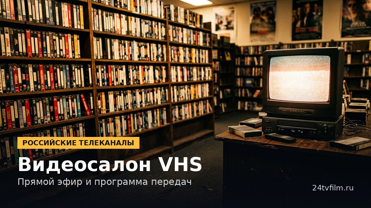Обложка: Видеосалон VHS — Прямой эфир и программа передач